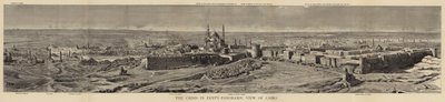 Krisen i Egypten, panoramaudsigt over Kairo af Henry William Brewer